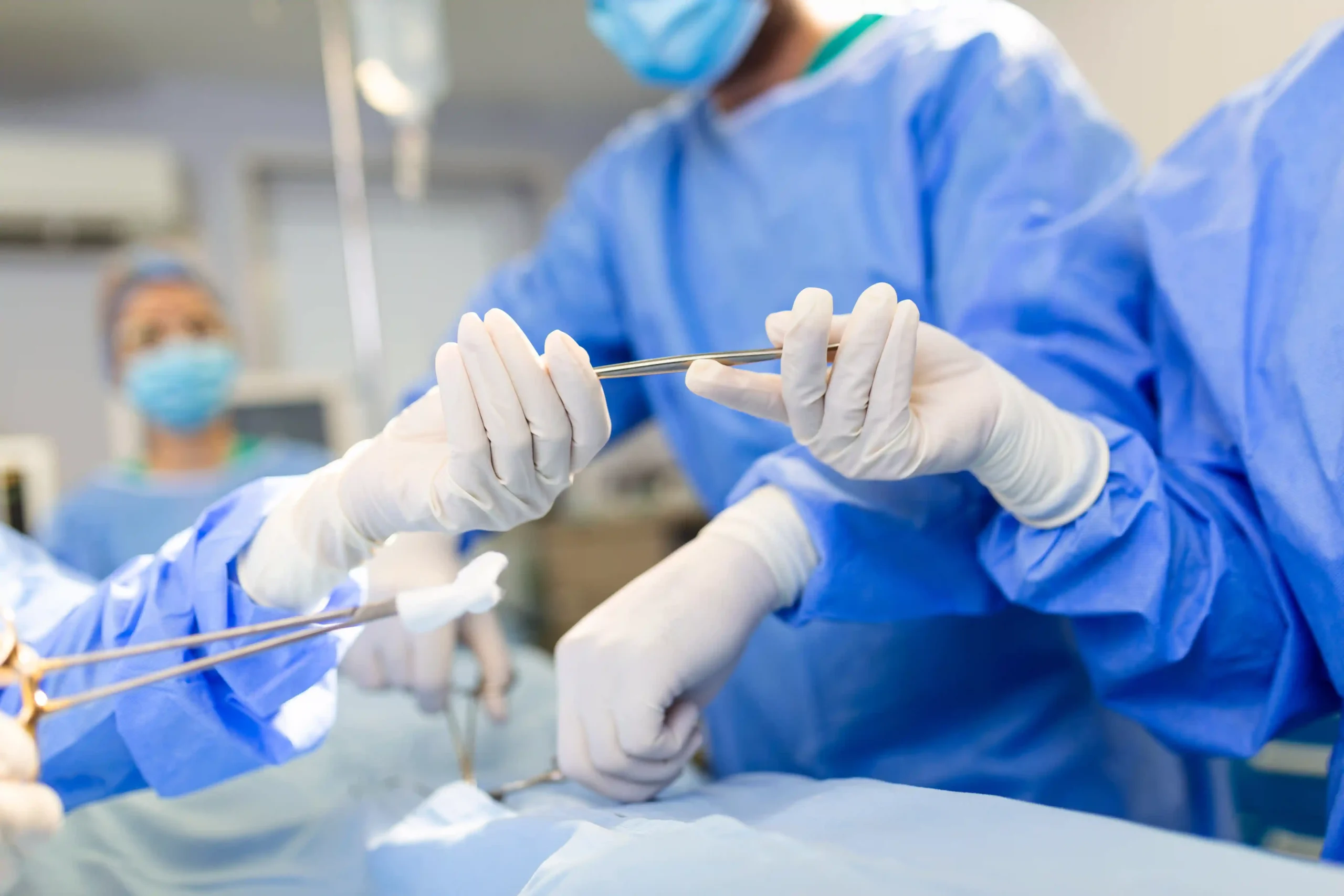 Bariatric surgery procedure performed by certified surgeons at CER Hospital
