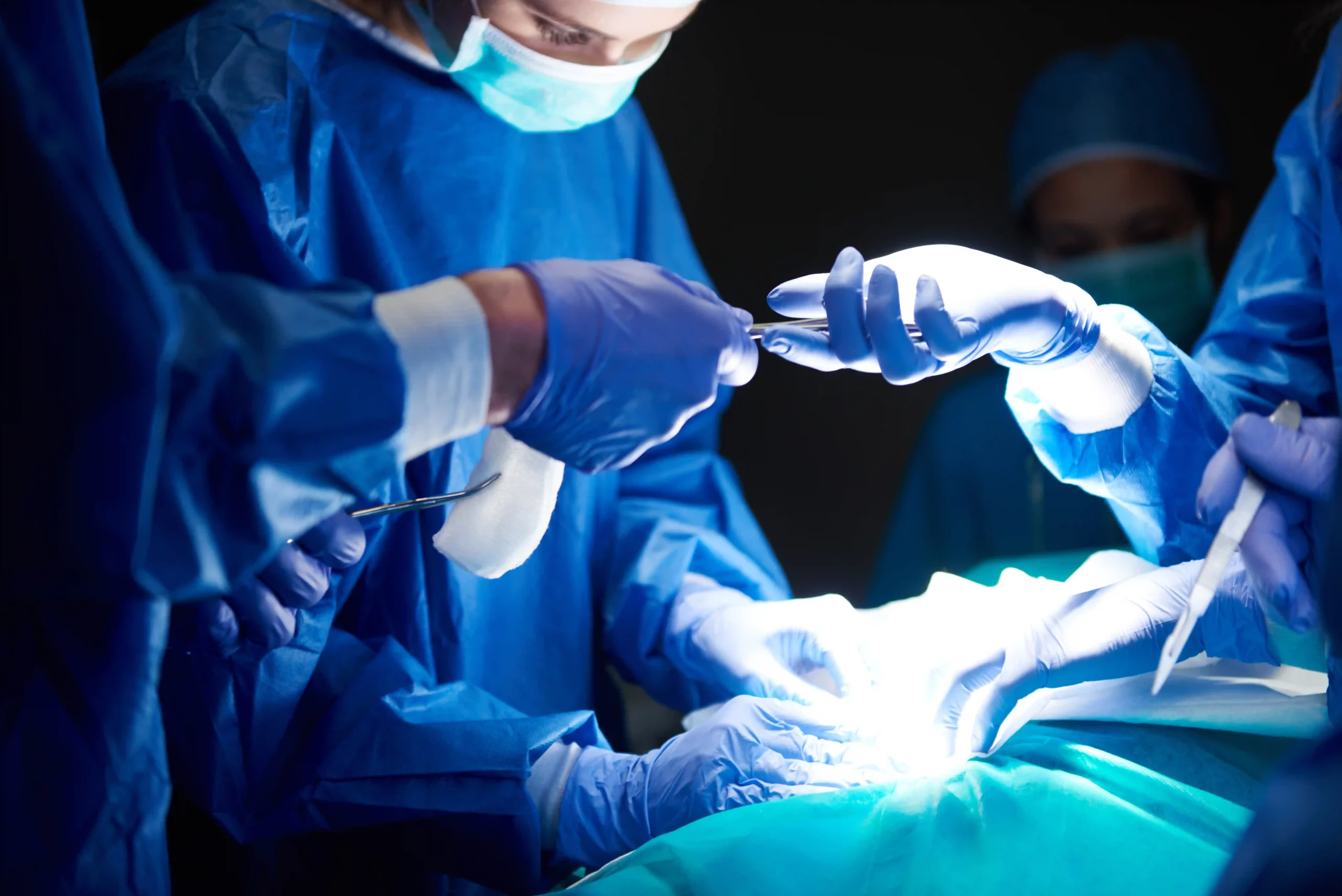 Bariatric surgery procedure performed by certified surgeons at CER Hospital